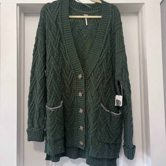Free People Sweaters - Free People Long Cardigan